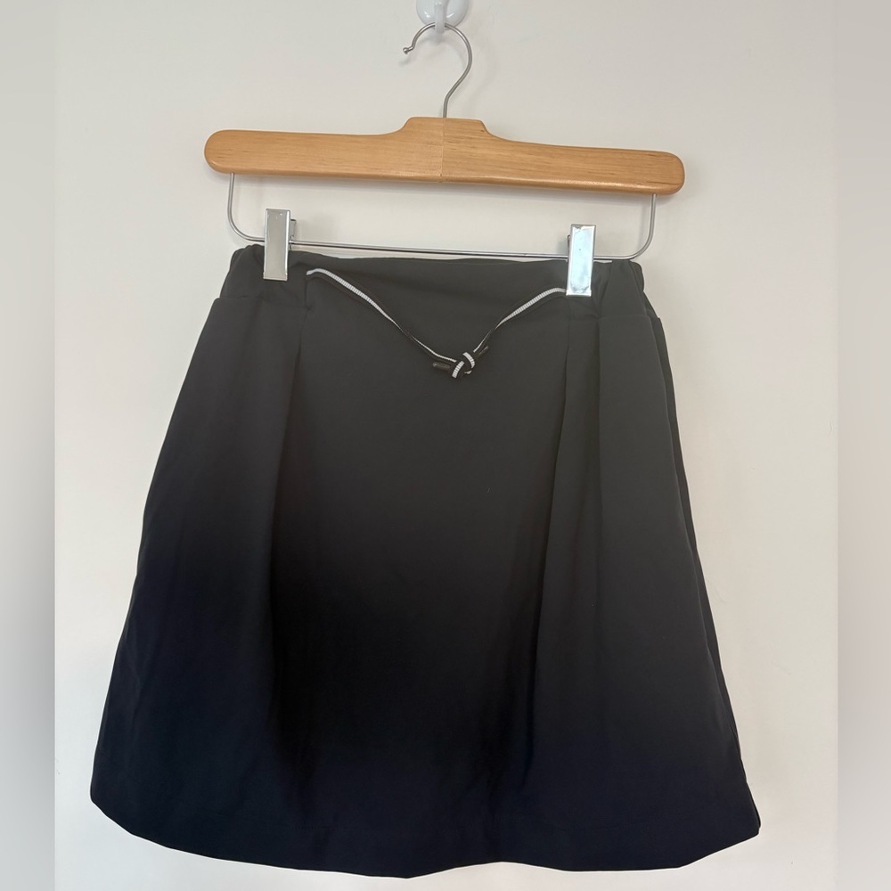 Black Golf Gym Skirt